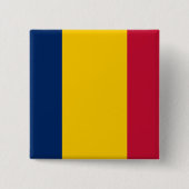 Chad Flag Button (Vorderseite)