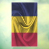 Chad Flag Fensteraufkleber (Blatt 3)