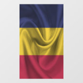 Chad Flag Fensteraufkleber (Blatt)