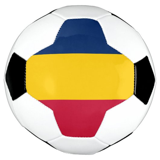 Chad Flag Fußball (Gedreht)