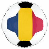Chad Flag Fußball (Vorderseite)