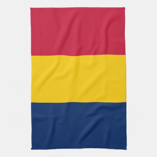 Chad Flag Geschirrtuch (Vertikal)