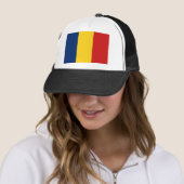 Chad Flag Hat Truckerkappe (Beispiel)