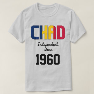 Chad Flag Independence Celebration T - Shirt