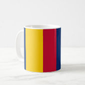 Chad Flag Keramik Kaffee Tasse (Vorderseite Links)