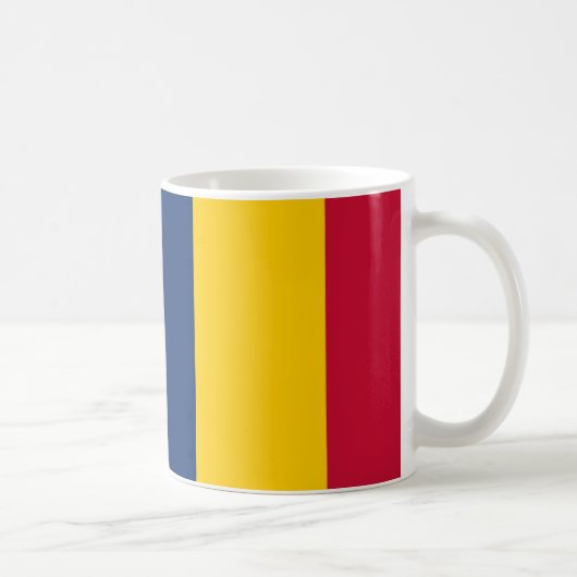 Chad Flag Keramik Kaffee Tasse (Rechts)