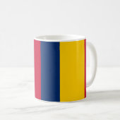 Chad Flag Keramik Kaffee Tasse (VorderseiteRechts)