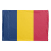 Chad Flag Kissenbezug (Rückseite)