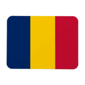 Chad Flag Magnet (Horizontal)