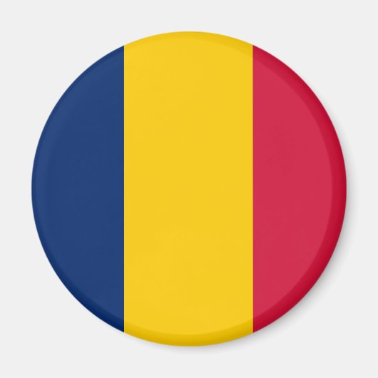 Chad Flag Magnet (Vorne)