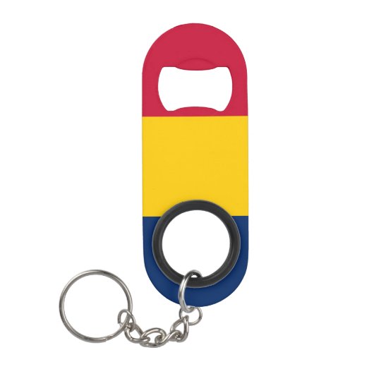 Chad Flag Mini Flaschenöffner (Vorderseite)