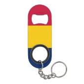 Chad Flag Mini Flaschenöffner (Rückseite)