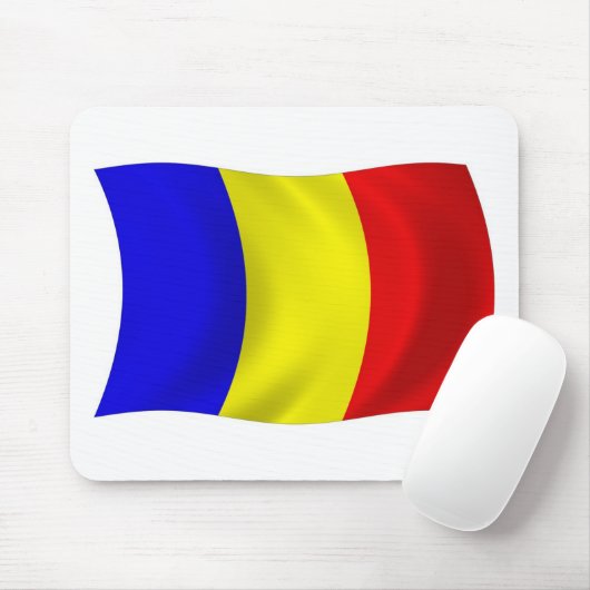 Chad Flag Mousepad (Mit Mouse)