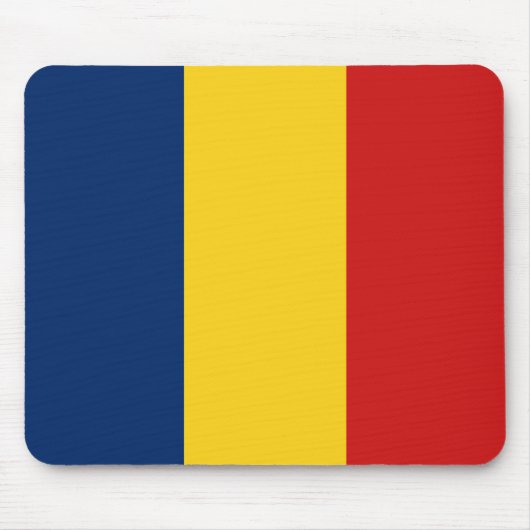 Chad Flag Mousepad (Vorne)
