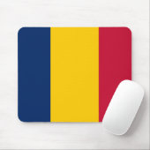 Chad Flag Mousepad (Mit Mouse)