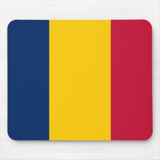Chad Flag Mousepad (Vorne)