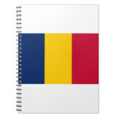 Chad Flag Notizblock (Vorderseite)