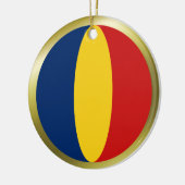 Chad Flag Ornament (Links)