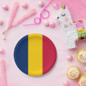 Chad Flag Pappteller (Party)