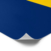 Chad Flag Poster (Ecke)