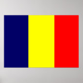 Chad Flag Poster (Vorne)
