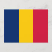 Chad Flag Postkarte (Vorderseite)