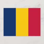 Chad Flag Postkarte (Vorderseite)