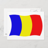 Chad Flag Postkarte (Vorne/Hinten)