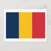 Chad Flag Postkarte (Vorderseite)