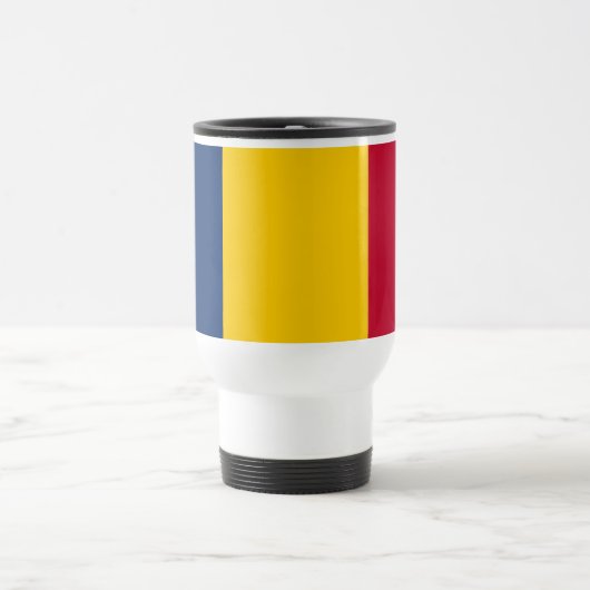Chad Flag Reisebecher (Mittel)