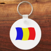 Chad Flag Schlüsselanhänger (Vorderseite)