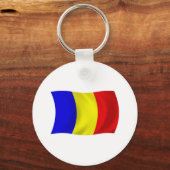 Chad Flag Schlüsselanhänger (Vorderseite)