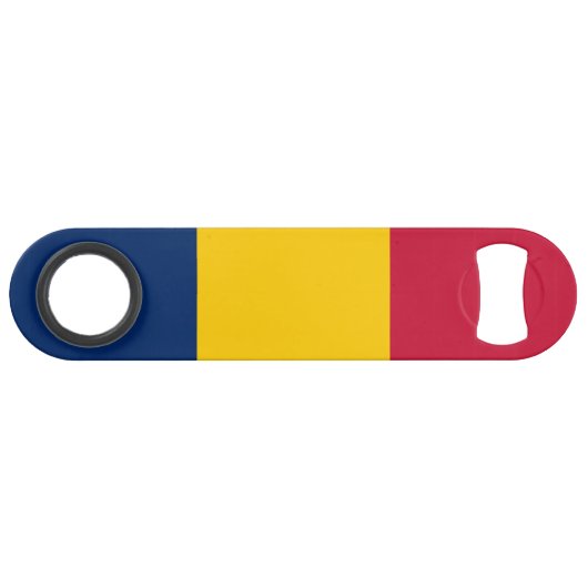 Chad Flag Speed Flaschenöffner (Vorderseite (Horizontal))