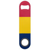 Chad Flag Speed Flaschenöffner (Rückseite)
