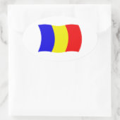 Chad Flag Sticker (Tasche)