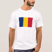 Chad Flag T-Shirt (Vorderseite)