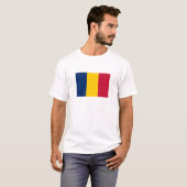 Chad Flag T-Shirt (Vorne ganz)