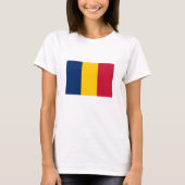 Chad Flag T-Shirt (Vorderseite)
