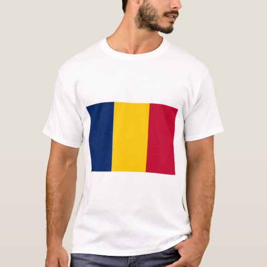 Chad Flag T-Shirt (Vorderseite)