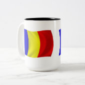 Chad Flag Tasse (Vorderseite Links)