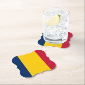 Chad Flag Untersetzer (Vor Ort)