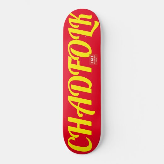 CHAD FOLGENDE Skateboard (Vorderseite)