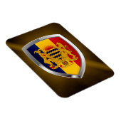 Chad Mettalic Emblem Magnet (Rechte Seite)