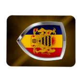 Chad Mettalic Emblem Magnet (Horizontal)