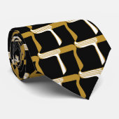 Chad Monogramm Krawatte (Gerollt)