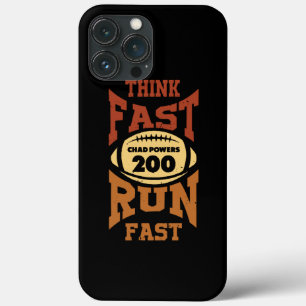 Chad Powers - Think Fast Run Fast - Vintage Retro Case-Mate iPhone Hülle