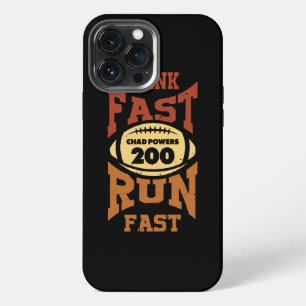 Chad Powers - Think Fast Run Fast - Vintage Retro iPhone 13 Pro Max Hülle