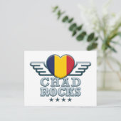 Chad Rocks v2 Postkarte (Stehend Vorderseite)