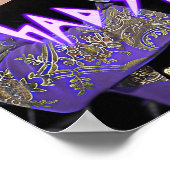 Chad Siwik "80er Pop Star" Poster (Ecke)