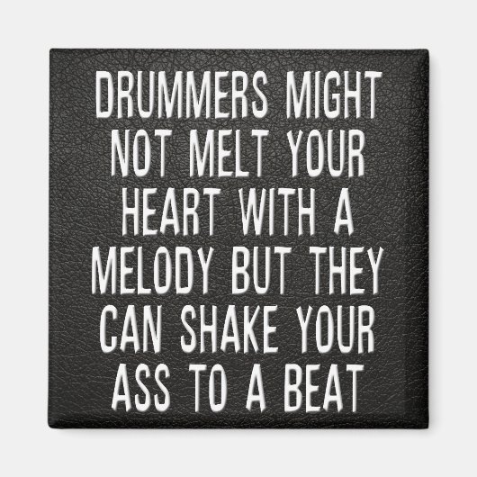 Chad Szeliga Drummer Quote Magnet (Vorne)